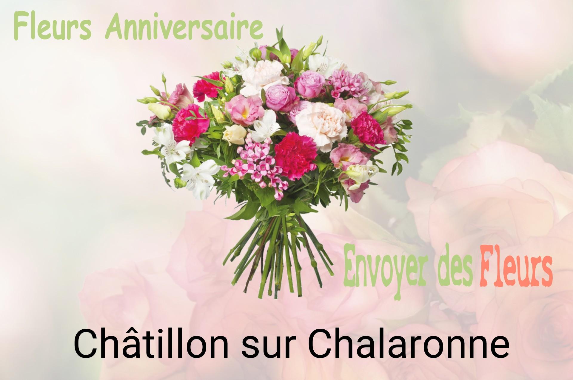Bouquet de fleurs d’anniversaire livré à Châtillon-sur-Chalaronne