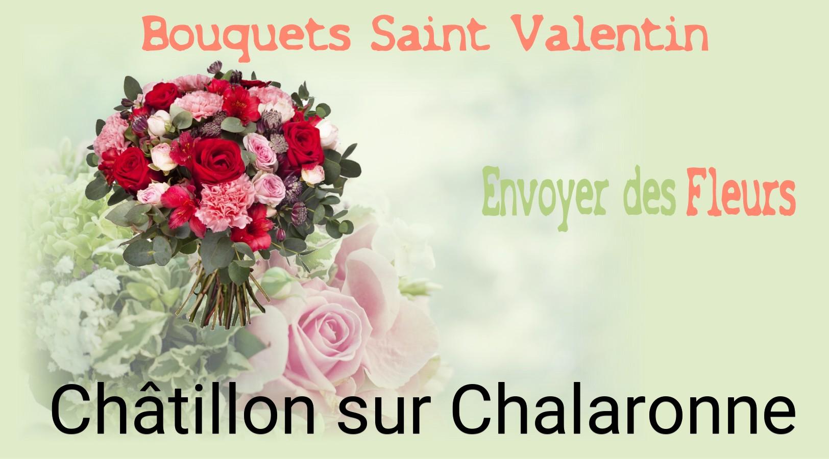 Roses de Saint-Valentin livrées à Châtillon-sur-Chalaronne